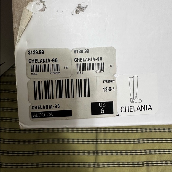 ALDO Black knee High Riding Boots - Picture 7 of 7